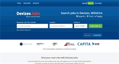 Desktop Screenshot of devizesjobs.co.uk